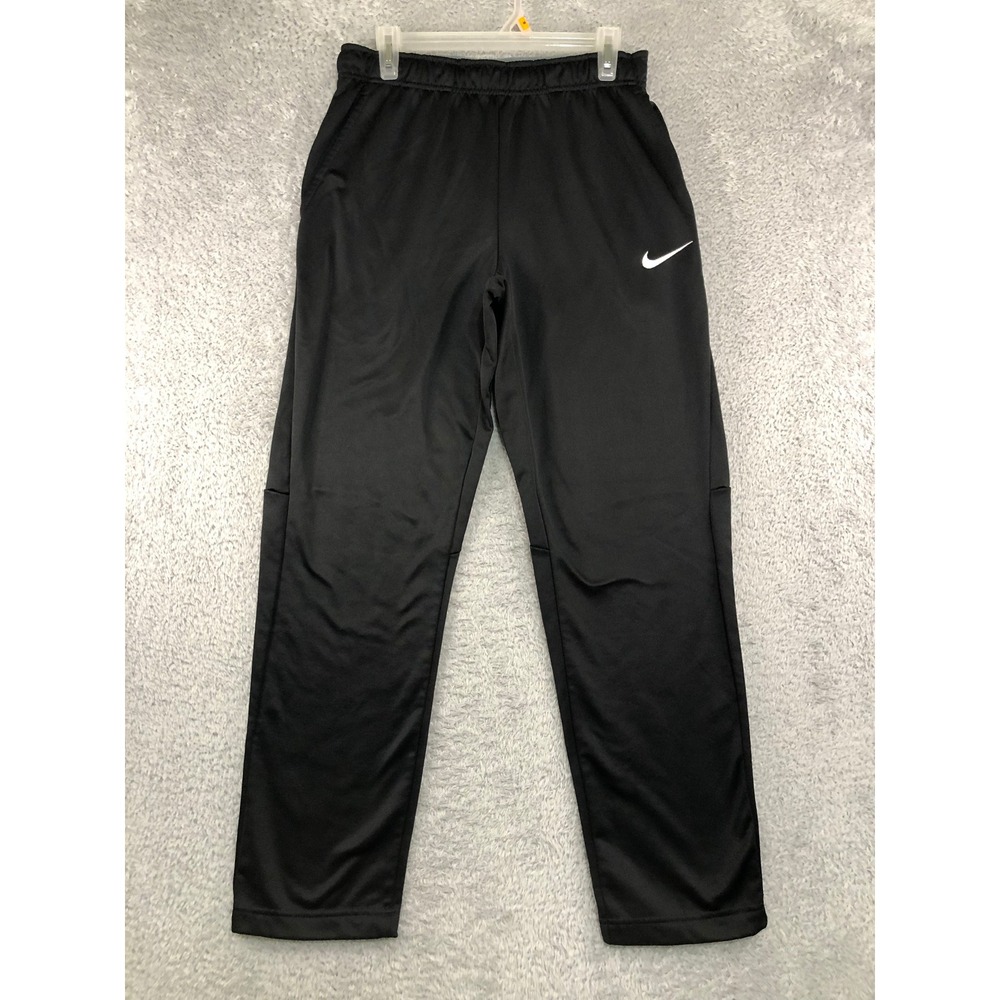Nike Sweatpants Mens M (29x30) Black Fleece Lined Dri Fit